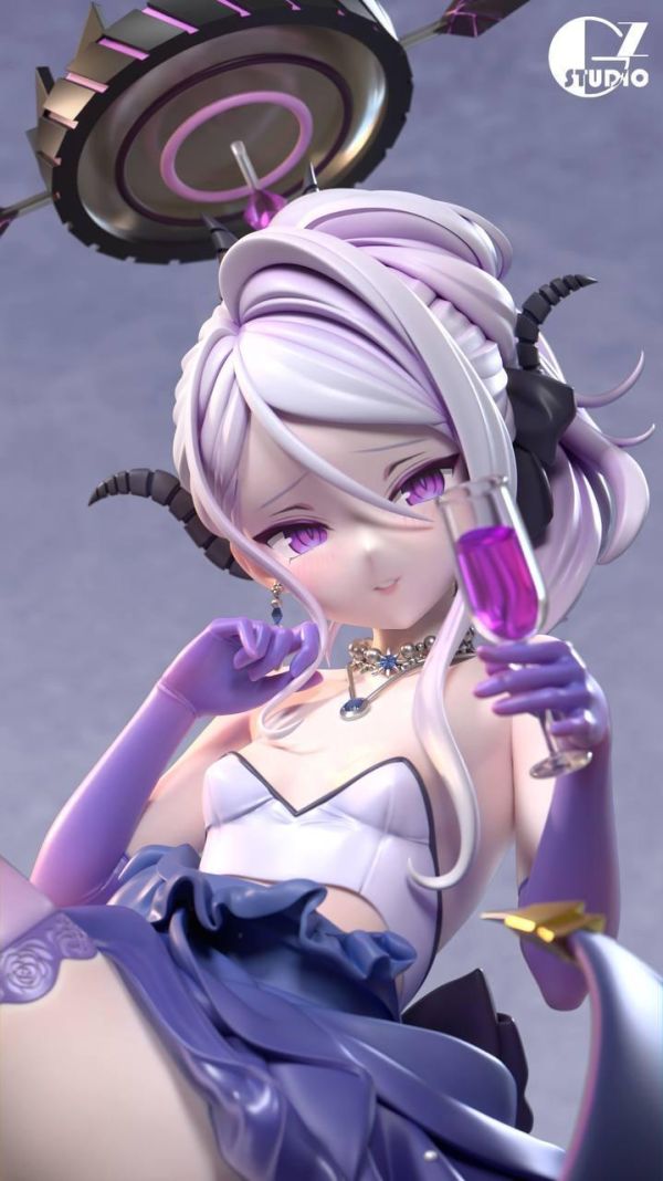【預購】GZ 酒會禮服日奈 蔚藍檔案 心蹤,shinzou,GK,雕像,公仔,玩具,模型,一番賞,GK模型,GK雕像