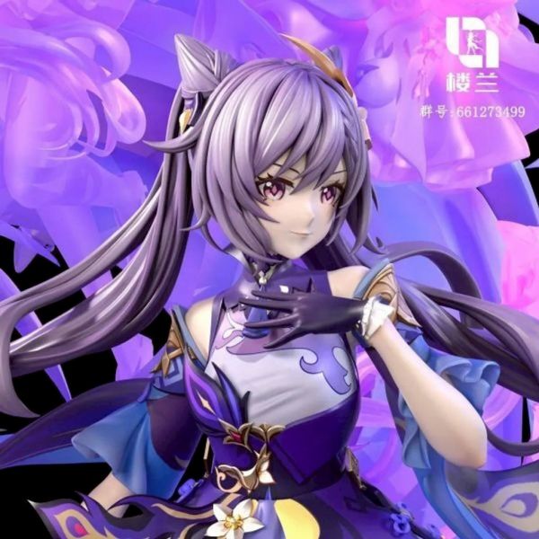 【預購】樓蘭 loulan 刻晴 原神 心蹤,shinzou,GK,雕像,公仔,玩具,模型,一番賞,GK模型,GK雕像