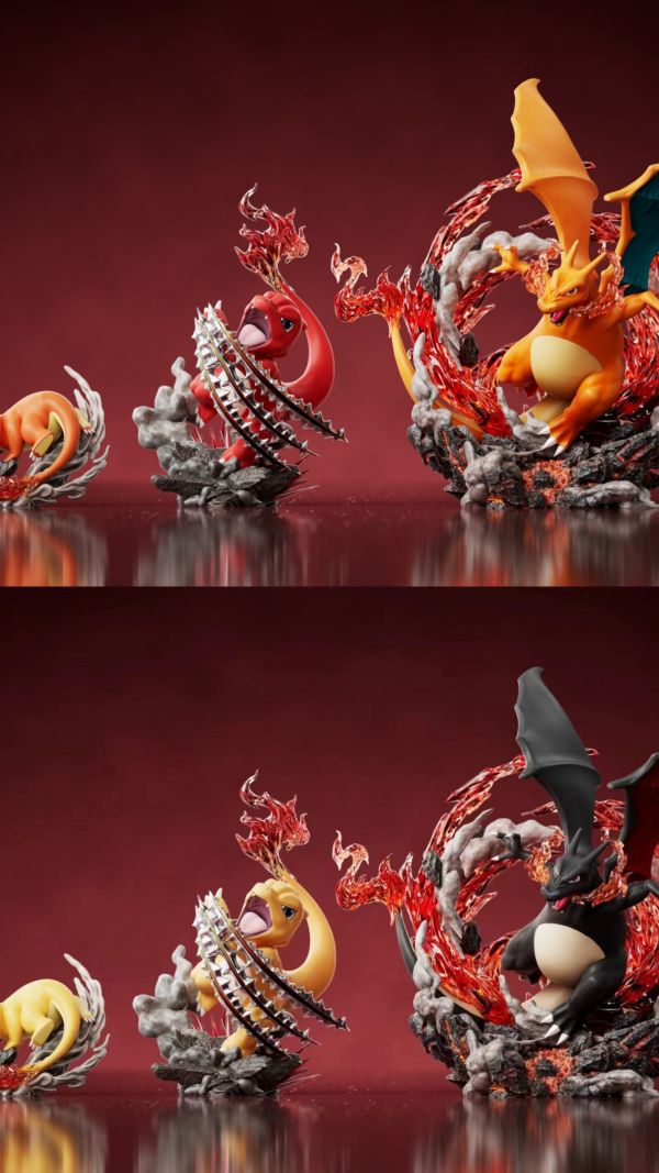 【預購】呆呆丨寶可夢 神奇寶貝 噴火龍進化組 雙配色 心蹤 𝑺𝒉𝒊𝒏𝒁𝒐𝒖,心蹤,ShinZou,心蹤GK,心粽GK,心綜GK,心縱GK,新宗GK,新縱GK,新粽GK,新蹤GK,火影忍者GK,海賊王GK,七龍珠GK,巨人GK,間諜家家酒GK,咒術迴戰GK,GK
