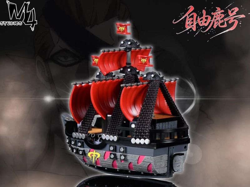 【預購】M4 德雷克海賊船 自由鹿號 海賊王 心蹤,shinzou,GK,雕像,公仔,玩具,模型,一番賞,GK模型,GK雕像
