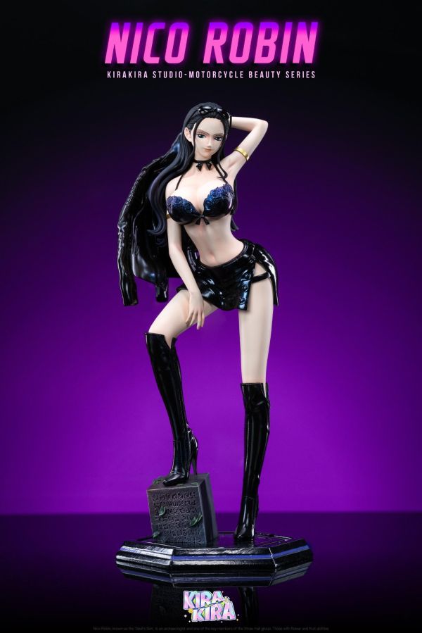 【預購】KiraKira 機車服羅賓 海賊王 心蹤,shinzou,GK,雕像,公仔,玩具,模型,一番賞,GK模型,GK雕像
