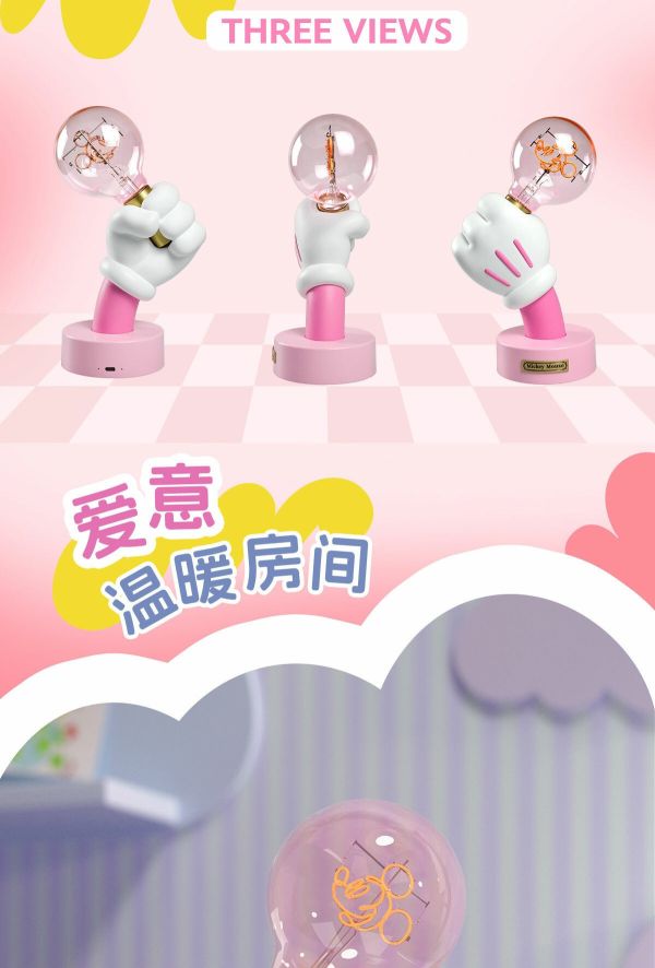 【預購】正版授權 SUNDAY HOME丨迪士尼 米奇手檯燈 櫻花粉 心蹤 𝑺𝒉𝒊𝒏𝒁𝒐𝒖,心蹤,ShinZou,心蹤GK,心粽GK,心綜GK,心縱GK,新宗GK,新縱GK,新粽GK,新蹤GK,火影忍者GK,海賊王GK,七龍珠GK,巨人GK,間諜家家酒GK,咒術迴戰GK,GK