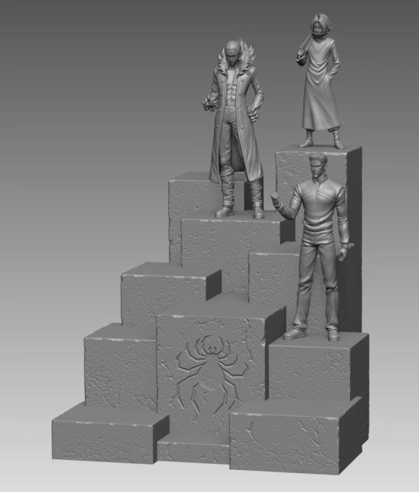 【預購】模二代 飛坦 幻影旅團第二彈 獵人 心蹤,shinzou,GK,雕像,公仔,玩具,模型,一番賞,GK模型,GK雕像