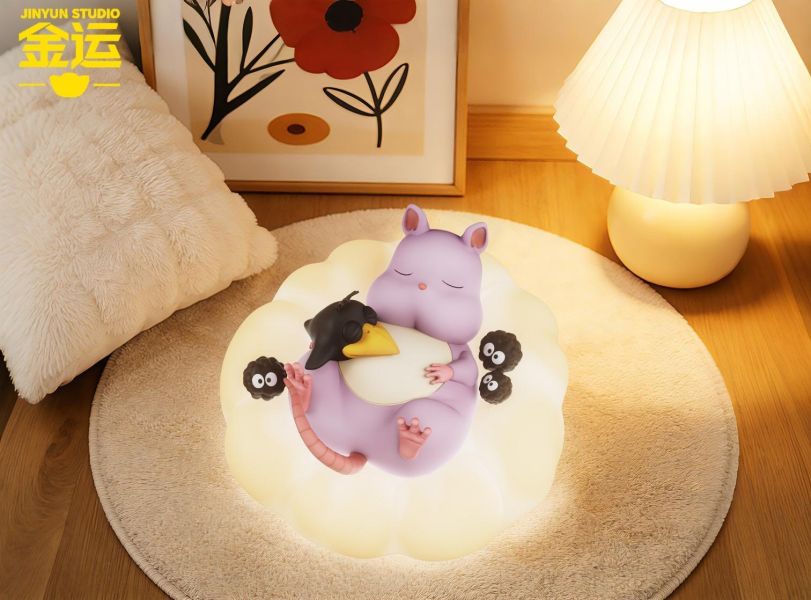 【預購】金運 治癒系溫馨坊寶寶小夜燈 神隱少女 宮崎駿 心蹤,shinzou,GK,雕像,公仔,玩具,模型,一番賞,GK模型,GK雕像