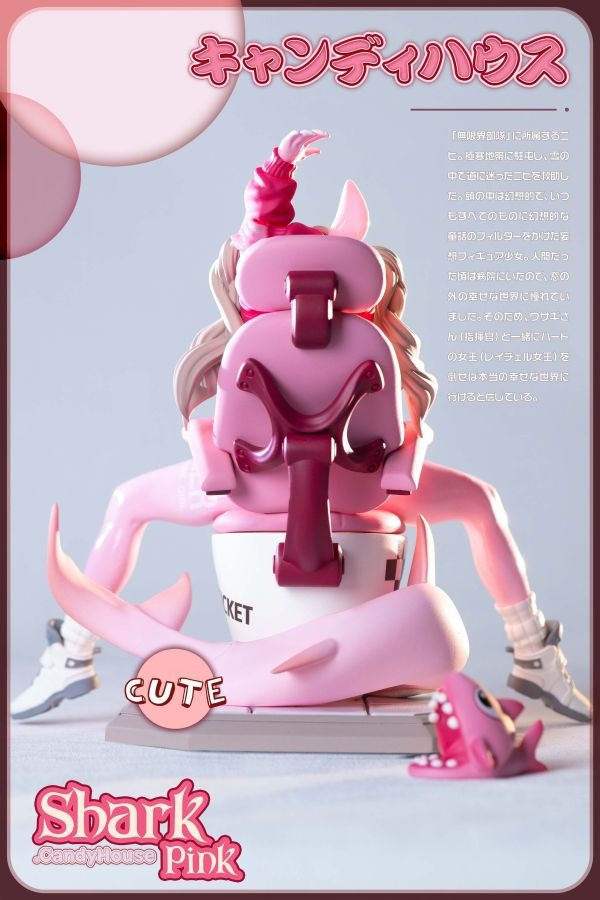 【預購】CandyHouse 粉紅鯊魚 愛麗絲 勝利女神:妮姬 心蹤,shinzou,GK,雕像,公仔,玩具,模型,一番賞,GK模型,GK雕像