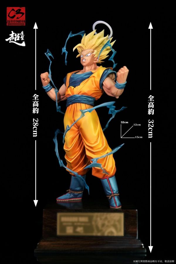【預購】C3 超造型 宿命對決 SSJ2 悟空 七龍珠 心蹤,shinzou,GK,雕像,公仔,玩具,模型,一番賞,GK模型,GK雕像