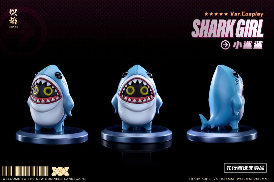【預購】熾焰 Shark Girl 鯊魚少女 絕區零 心蹤,shinzou,GK,雕像,公仔,玩具,模型,一番賞,GK模型,GK雕像