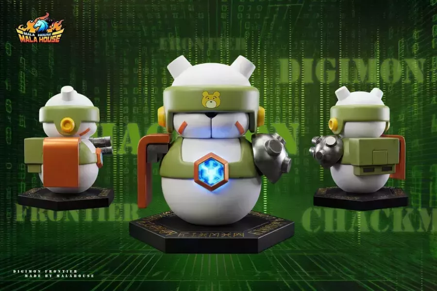 【預購】MALA House 馬來財 無限地帶 鬥士精神系列 數碼寶貝 心蹤,shinzou,GK,雕像,公仔,玩具,模型,一番賞,GK模型,GK雕像