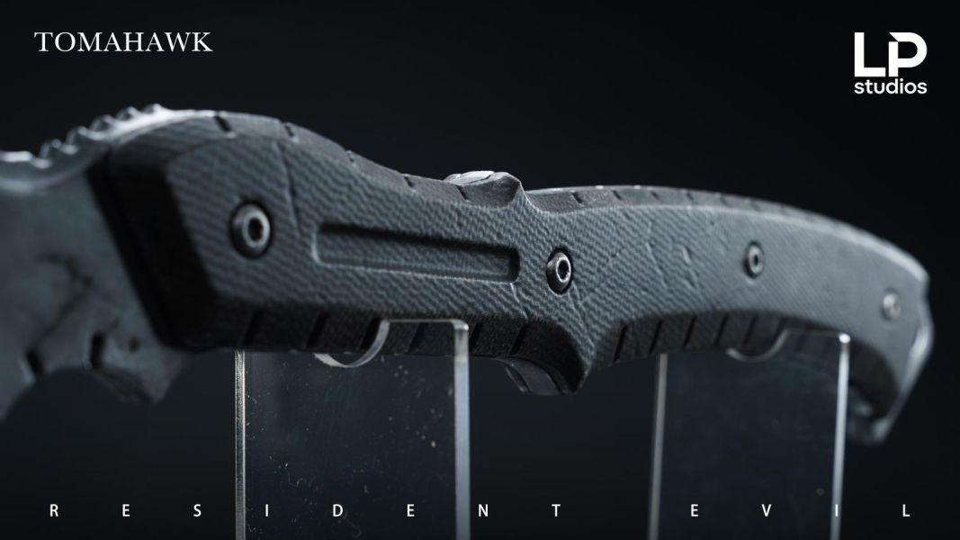 【預購】LP 1/1 戰斧造型擺件 惡靈古堡 心蹤,shinzou,GK,雕像,公仔,玩具,模型,一番賞,GK模型,GK雕像