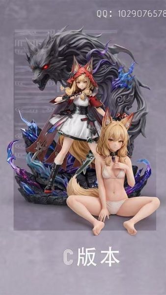 【預購】Nerissa 小紅帽 洛西 明日方舟 海外版 心蹤,shinzou,GK,雕像,公仔,玩具,模型,一番賞,GK模型,GK雕像