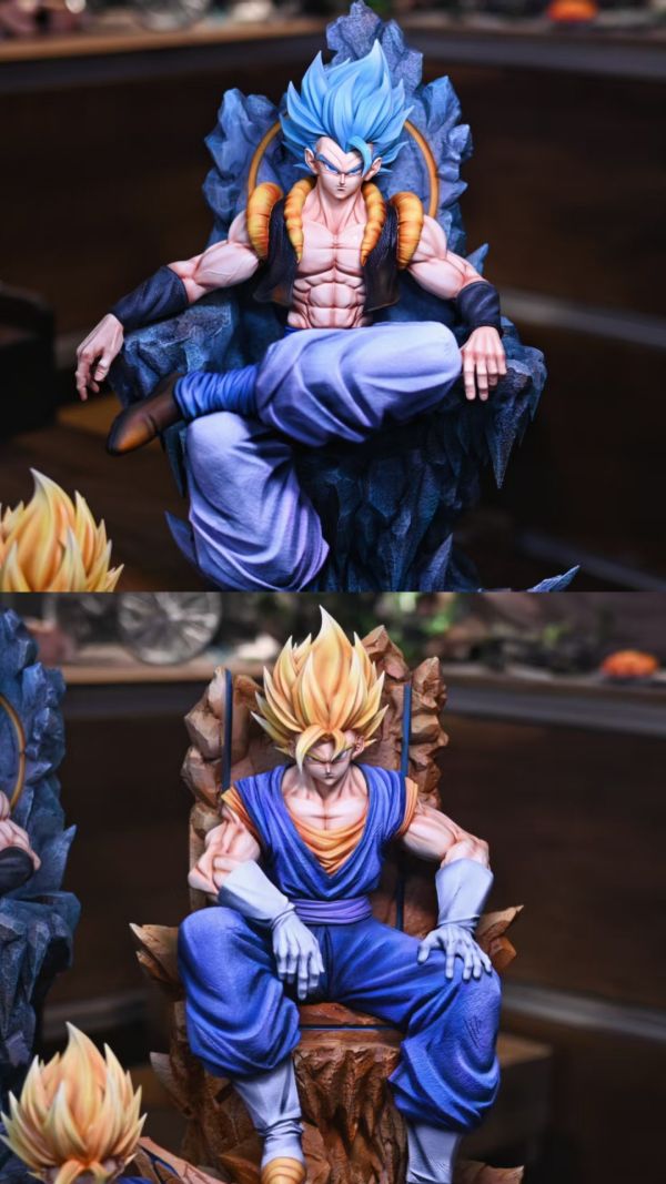 【預購】DW 王座雙王 悟吉塔 貝吉特 七龍珠 心蹤,shinzou,GK,雕像,公仔,玩具,模型,一番賞,GK模型,GK雕像