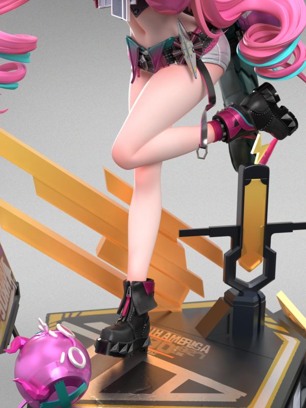 【預購】迷因 伊馮 明日方舟 心蹤,shinzou,GK,雕像,公仔,玩具,模型,一番賞,GK模型,GK雕像