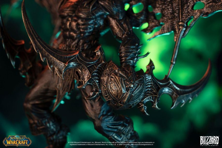 【預購】正版授權 HEX Collectibles 伊利丹·怒風 銅色 魔獸世界 心蹤,shinzou,GK,雕像,公仔,玩具,模型,一番賞,GK模型,GK雕像