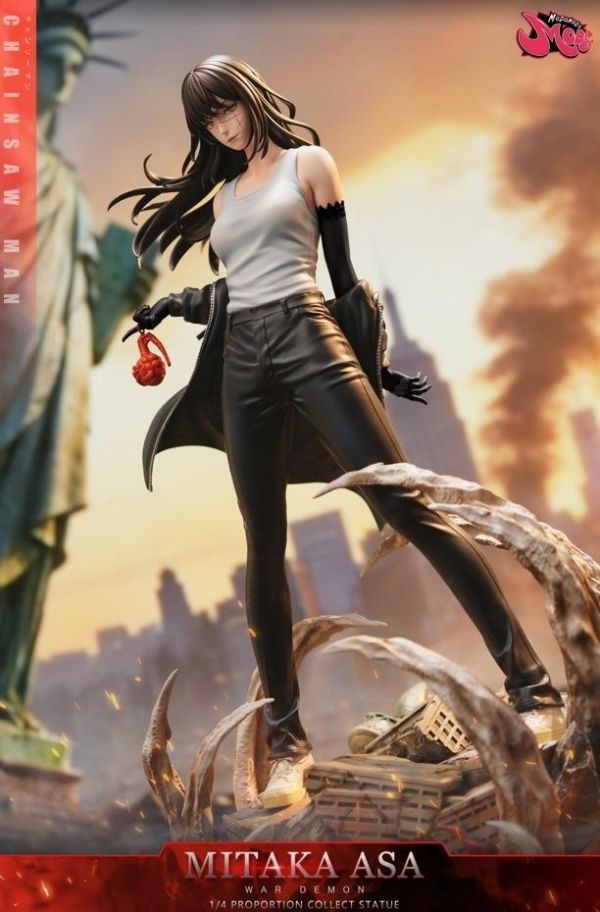 【預購】modomodo 戰爭惡魔 三鷹朝 三鷹夜 鏈鋸人 心蹤,shinzou,GK,雕像,公仔,玩具,模型,一番賞,GK模型,GK雕像