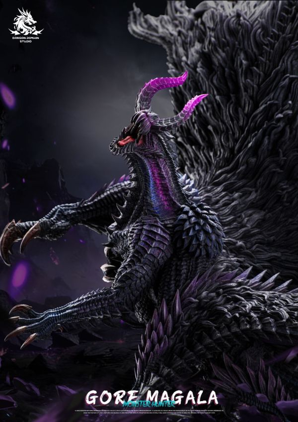 【預購】Dragon Realm 黑蝕龍 魔物獵人 心蹤,shinzou,GK,雕像,公仔,玩具,模型,一番賞,GK模型,GK雕像