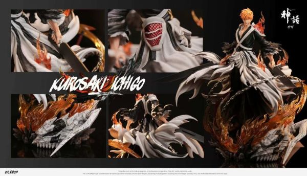 【預購】神話 Myth 雙刀一護 雙版本 雙配色 死神 心蹤,shinzou,GK,雕像,公仔,玩具,模型,一番賞,GK模型,GK雕像