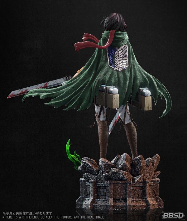 【預購】BBSD 三笠·阿克曼 米卡莎 進擊的巨人 心蹤,shinzou,GK,雕像,公仔,玩具,模型,一番賞,GK模型,GK雕像