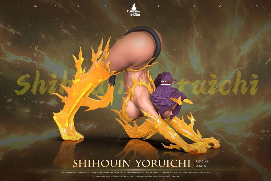 【預購】Freedom 四楓院夜一 死神 心蹤,shinzou,GK,雕像,公仔,玩具,模型,一番賞,GK模型,GK雕像