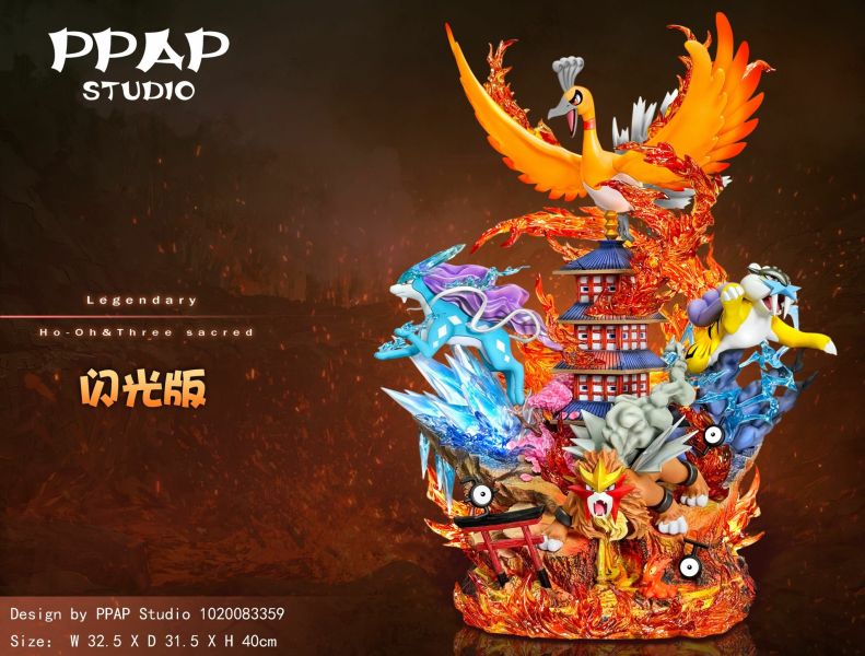 【預購】PPAP丨寶可夢 神奇寶貝 鳳王+三聖獸 炎帝&雷公&水君 雙配色 神獸系列第三彈 心蹤 𝑺𝒉𝒊𝒏𝒁𝒐𝒖,心蹤,ShinZou,心蹤GK,心粽GK,心綜GK,心縱GK,新宗GK,新縱GK,新粽GK,新蹤GK,火影忍者GK,海賊王GK,七龍珠GK,巨人GK,間諜家家酒GK,咒術迴戰GK,GK
