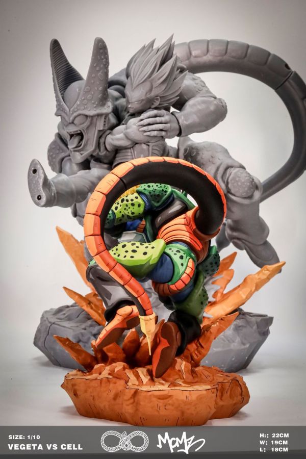 【預購】無界留白 賽魯vs貝吉塔 七龍珠 心蹤,shinzou,GK,雕像,公仔,玩具,模型,一番賞,GK模型,GK雕像