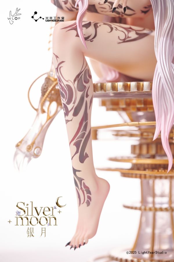 【預購】正版授權 光年×WLOP 銀月silvermoon 夭夢 心蹤,shinzou,GK,雕像,公仔,玩具,模型,一番賞,GK模型,GK雕像