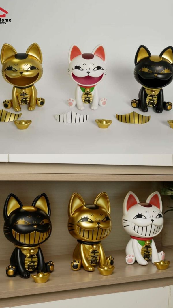 【預購】御宅Home 高速婆婆招財貓 坐等發財 膽大黨 心蹤,shinzou,GK,雕像,公仔,玩具,模型,一番賞,GK模型,GK雕像