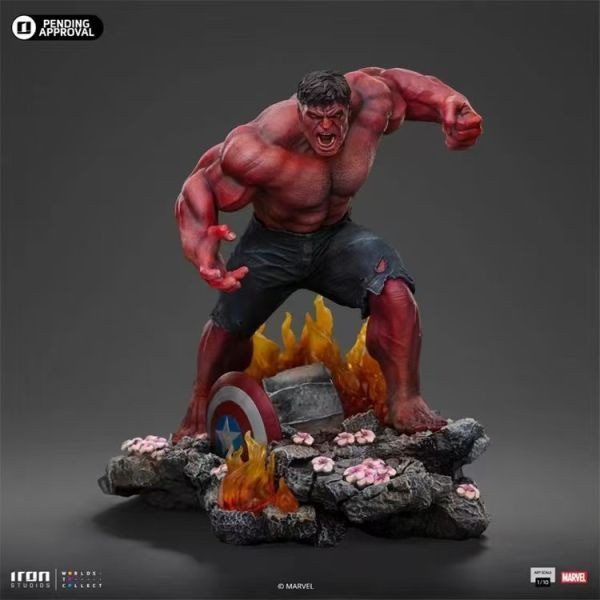 【預購】正版授權 Iron Red Hulk 紅巨人 美國隊長4 Marvel漫威 心蹤,shinzou,GK,雕像,公仔,玩具,模型,一番賞,GK模型,GK雕像