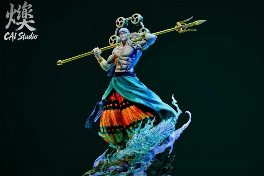 【預購】CAI 燠氣社 雷神艾涅爾 海賊王 心蹤,shinzou,GK,雕像,公仔,玩具,模型,一番賞,GK模型,GK雕像