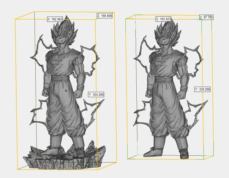 【預購】AW 帶閃電的男人 超二悟空 七龍珠 心蹤,shinzou,GK,雕像,公仔,玩具,模型,一番賞,GK模型,GK雕像