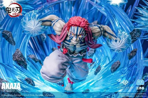 【預購】正版授權 三月獸×鑄刻 猗窩座 鬼滅之刃 心蹤,shinzou,GK,雕像,公仔,玩具,模型,一番賞,GK模型,GK雕像