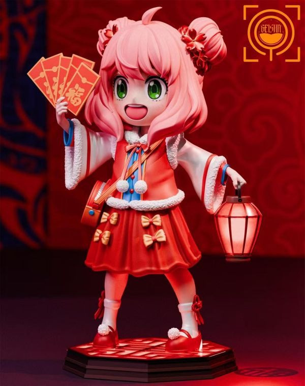 【預購】GEISHA 瑰夏社 賀歲安妮亞 間諜家家酒 心蹤,shinzou,GK,雕像,公仔,玩具,模型,一番賞,GK模型,GK雕像