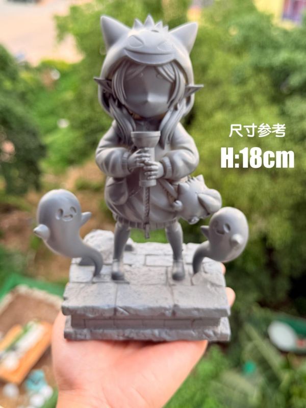 【預購】RX×龍喵 耿鬼芙莉蓮 葬送的芙莉蓮 寶可夢 心蹤,shinzou,GK,雕像,公仔,玩具,模型,一番賞,GK模型,GK雕像