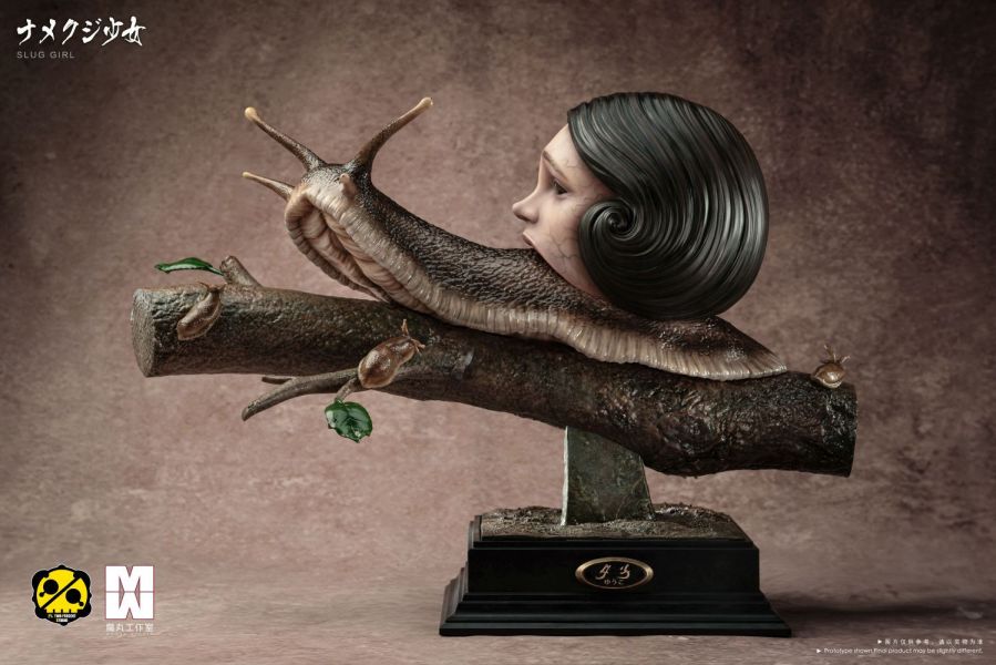 【預購】2%×MOWAN 1/1 蛞蝓少女 夕子 伊藤潤二 心蹤,shinzou,GK,雕像,公仔,玩具,模型,一番賞,GK模型,GK雕像