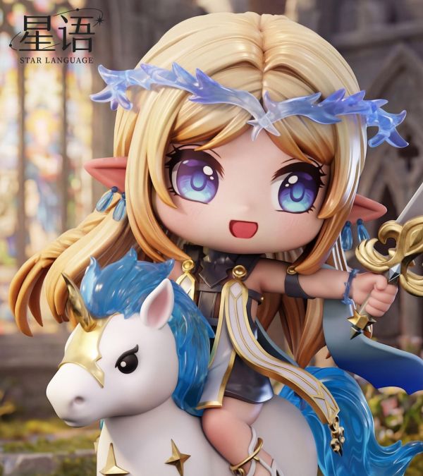 【預購】星語 Q版騎士小卡 鳴潮 心蹤,shinzou,GK,雕像,公仔,玩具,模型,一番賞,GK模型,GK雕像