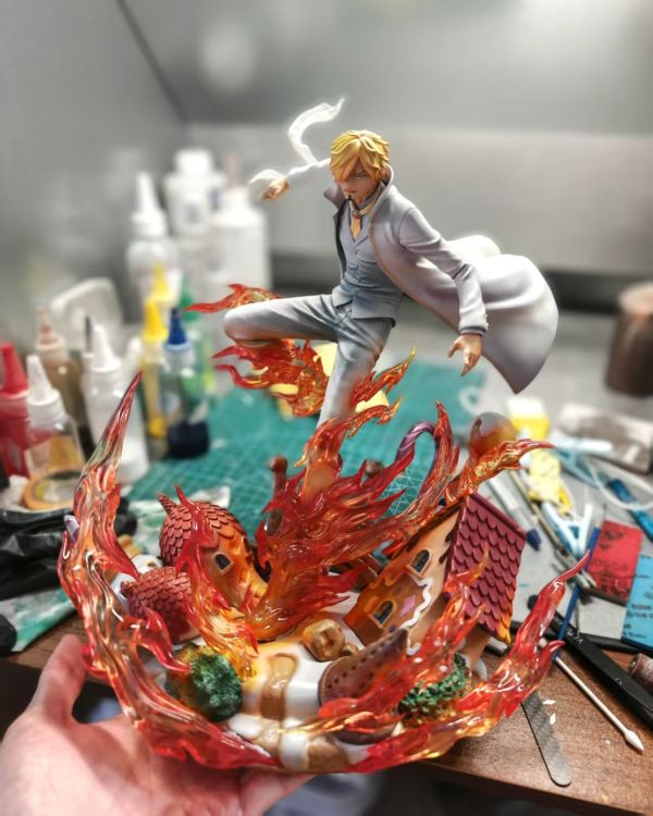 【預購】SQ 蛋糕島香吉士 海賊王 心蹤,shinzou,GK,雕像,公仔,玩具,模型,一番賞,GK模型,GK雕像