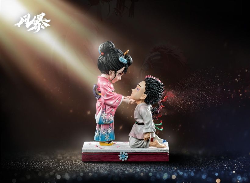 【預購】風暴 WCF 猗窩座 戀雪 鬼滅之刃 心蹤,shinzou,GK,雕像,公仔,玩具,模型,一番賞,GK模型,GK雕像