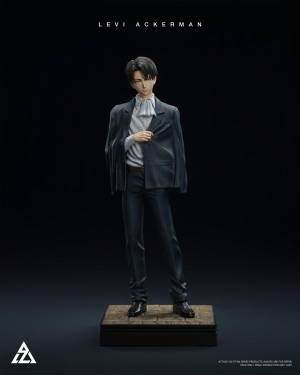 【預購】AZ艾助 西裝兵長 里維 進擊的巨人 心蹤,shinzou,GK,雕像,公仔,玩具,模型,一番賞,GK模型,GK雕像