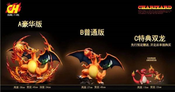 【預購】SURE FIRE丨寶可夢 神奇寶貝 噴火龍 雙版本 心蹤 𝑺𝒉𝒊𝒏𝒁𝒐𝒖,心蹤,ShinZou,心蹤GK,心粽GK,心綜GK,心縱GK,新宗GK,新縱GK,新粽GK,新蹤GK,火影忍者GK,海賊王GK,七龍珠GK,巨人GK,間諜家家酒GK,咒術迴戰GK,GK