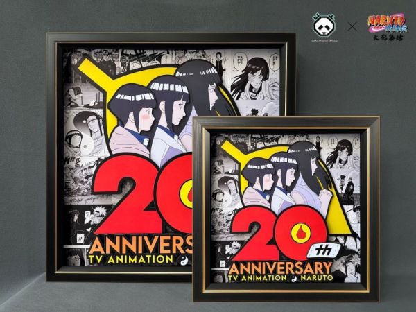 【海外現貨】凹凸Panda×火影集結 20週年雛田 立體畫 裝飾畫 火影忍者 心蹤,shinzou,GK,雕像,公仔,玩具,模型,一番賞,GK模型,GK雕像
