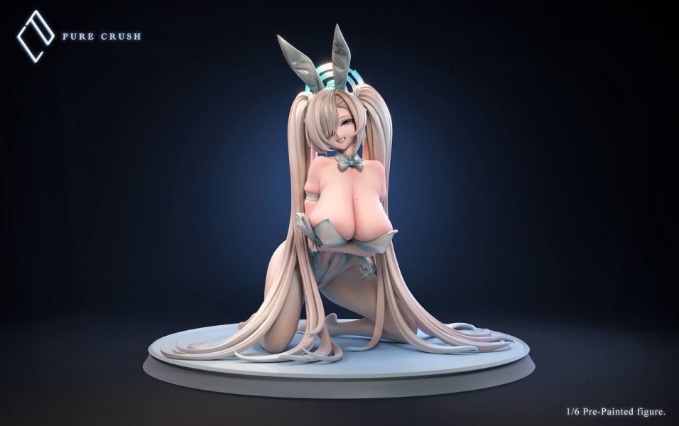 【預購】Pure Crush 兔女郎明日奈 蔚藍檔案 心蹤,shinzou,GK,雕像,公仔,玩具,模型,一番賞,GK模型,GK雕像