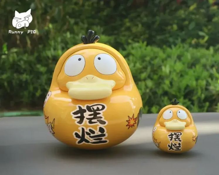 【預購】runny pig 鼻涕豬 擺爛可達鴨達摩蛋 寶可夢 心蹤,shinzou,GK,雕像,公仔,玩具,模型,一番賞,GK模型,GK雕像