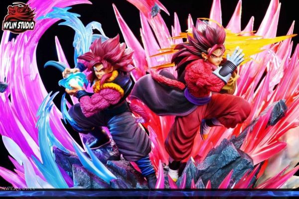 【預購】kylin 超四雙王悟吉塔 貝吉特 七龍珠 心蹤,shinzou,GK,雕像,公仔,玩具,模型,一番賞,GK模型,GK雕像