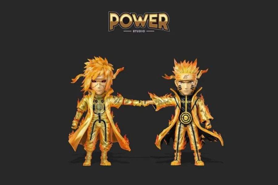 【預購】Power 波風水門 漩渦鳴人 父子對拳 火影忍者 心蹤,shinzou,GK,雕像,公仔,玩具,模型,一番賞,GK模型,GK雕像