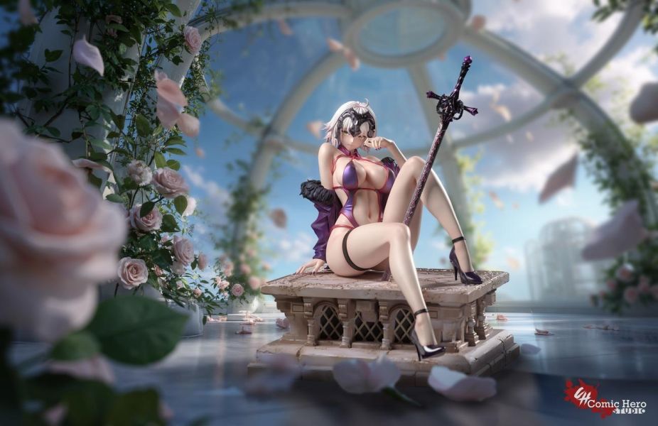 【預購】Comic Hero 漫英 泳裝貞德 Fate 心蹤,shinzou,GK,雕像,公仔,玩具,模型,一番賞,GK模型,GK雕像