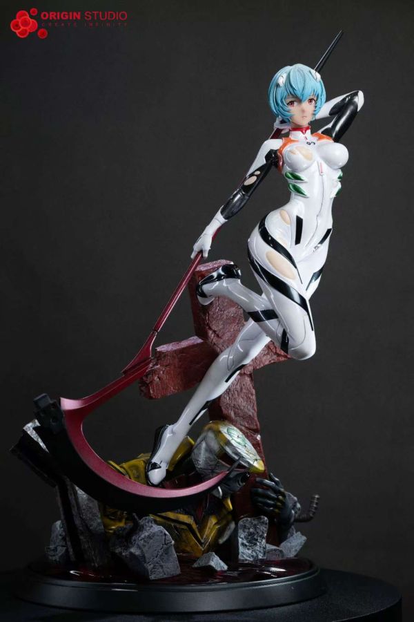 【預購】ORIGIN 綾波零 EVA新世紀福音戰士 心蹤,shinzou,GK,雕像,公仔,玩具,模型,一番賞,GK模型,GK雕像