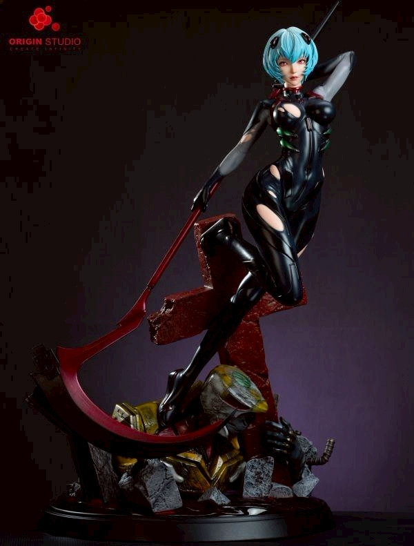 【預購】ORIGIN 綾波零 EVA新世紀福音戰士 心蹤,shinzou,GK,雕像,公仔,玩具,模型,一番賞,GK模型,GK雕像