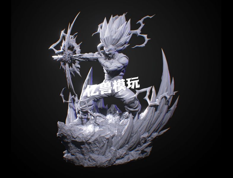 【預購】億獸 野獸悟飯 七龍珠 心蹤,shinzou,GK,雕像,公仔,玩具,模型,一番賞,GK模型,GK雕像