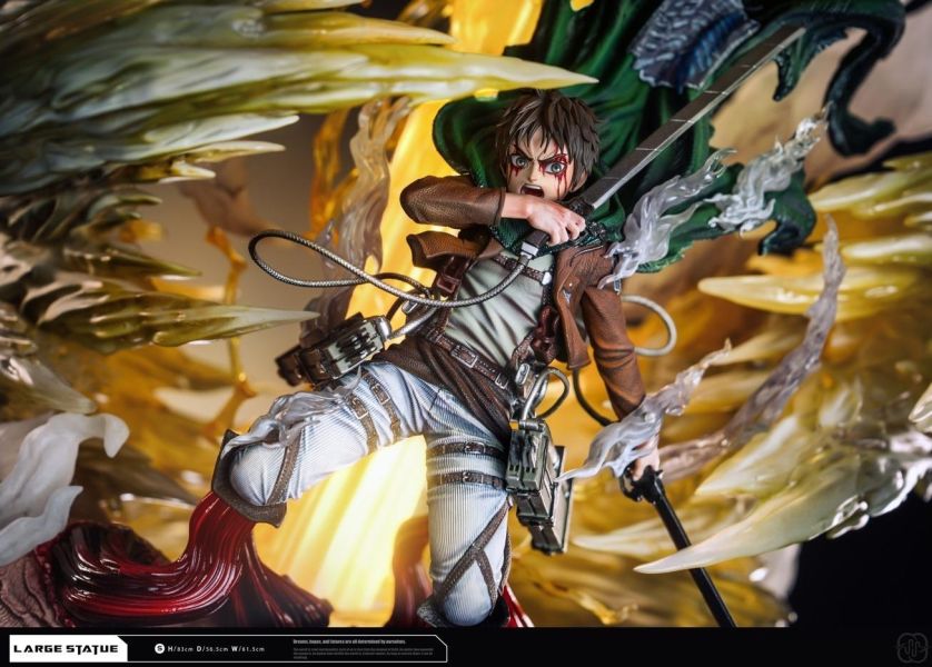 【預購】Hertz 殘雲 艾連 進擊的巨人 心蹤,shinzou,GK,雕像,公仔,玩具,模型,一番賞,GK模型,GK雕像