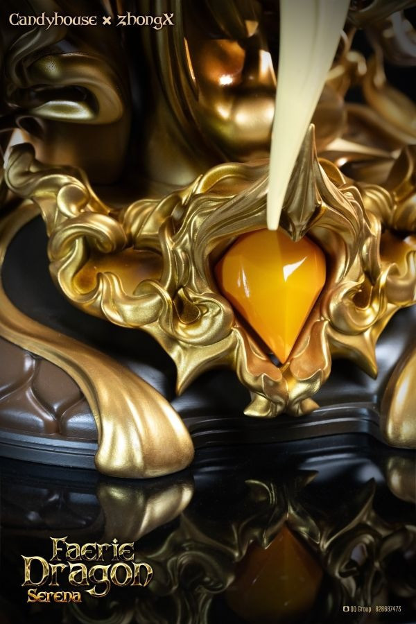 【預購】Candyhouse×ZhongX 精靈龍·瑟琳娜 心蹤,shinzou,GK,雕像,公仔,玩具,模型,一番賞,GK模型,GK雕像