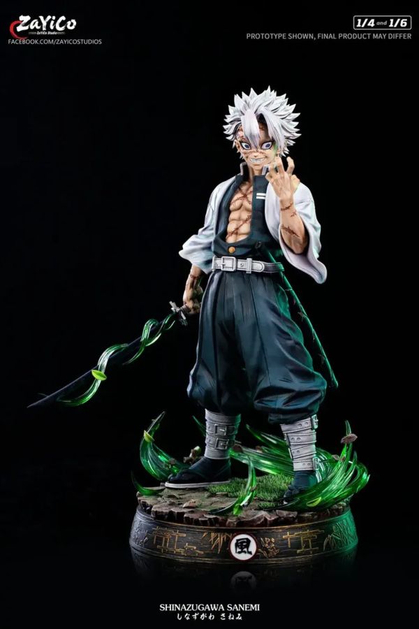 【預購】Zayico 風柱 不死川實彌 鬼滅之刃 心蹤,shinzou,GK,雕像,公仔,玩具,模型,一番賞,GK模型,GK雕像
